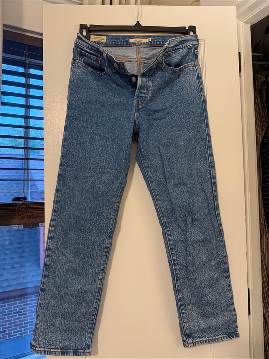 Levi's Denim - Levi Medium Blue Straight-Leg Jeans